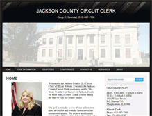 Tablet Screenshot of circuitclerk.co.jackson.il.us